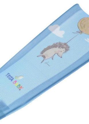 Лежак для купання з малюнком "лісова казка (блакитний)/ tega/ ff-026-108