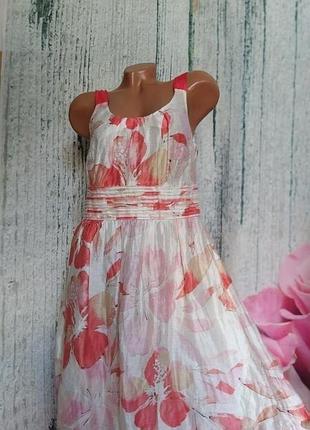 Loft дорога фирма s-m 100% последняя коллекция. натуральный лен +лиоцелл. цветочный принт. лиоцелл – ц