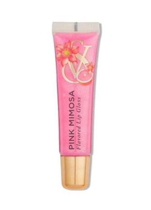 Блеск для губ victoria's secret flavored lip gloss - pink mimosa