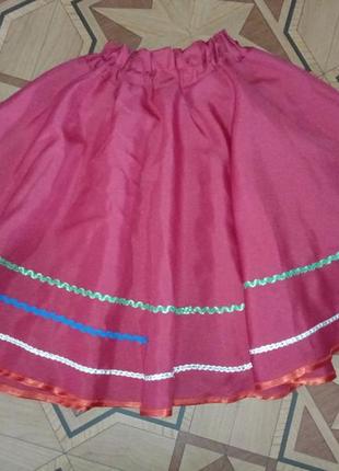 Юбочка в украинском стиле