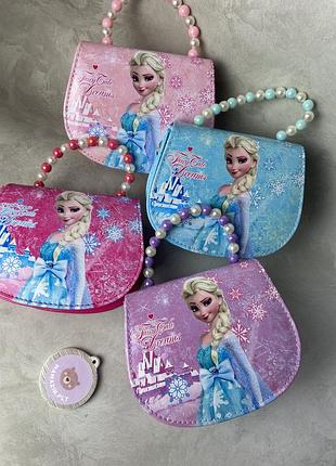 Дитяча сумочка з головною героїнею з мультфільму крижане серце