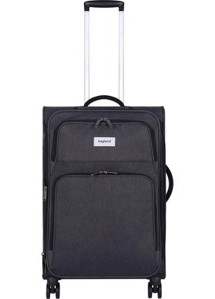 Чемодан bagland валенсия средний 63 л.