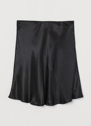 Сатинова спідниця h&m