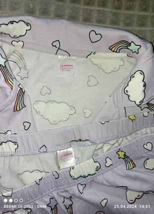 Набір піжамок на дівчинку waikiki 146-152см sinsay8 фото