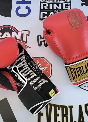 Боксерские перчатки everlast 1910 classic оригинал 14 унций 16 унций