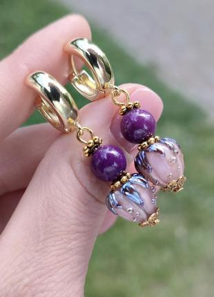 Сережки серьги кульчики