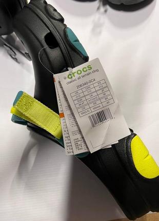 Crocs all-terrain clog 206340-0c4 крокси оригінальні чоловічі тапки шльопанці резинові сан...
