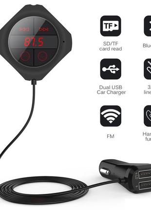 Fm фм-блютуз-модулятор передавач трансміттер q7s