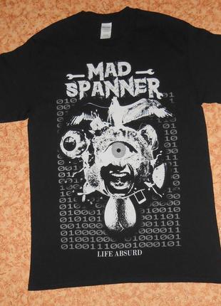 Футболка mad spanner/life absurd/рок мерч3 фото