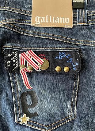 Galliano шорты джинсовые