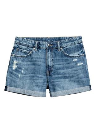 Джинсовые шорты h&amp;m 38 размер в наличии