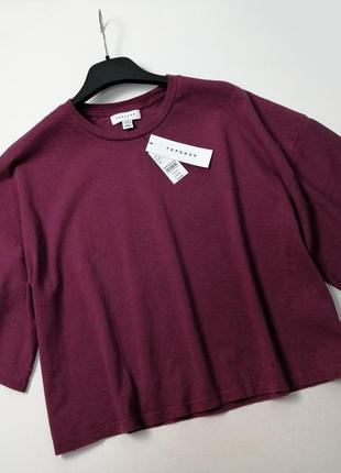 Вільна футболка бавовна topshop