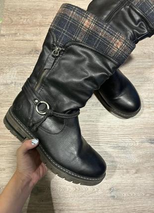Сапоги утепленные rieker3 фото