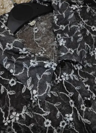 Напівпрозора блузка