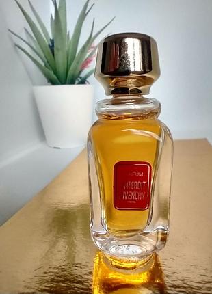 L'interdit givenchy 1957 год винтаж миниатюра редкость 7,5 мл духи