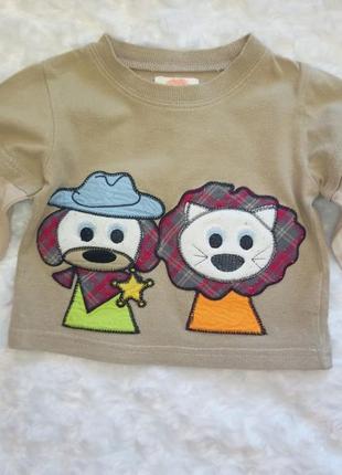 Кофточка с длинным рукавом