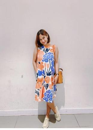 Яскрава сукня uniqlo плаття marimekko xs