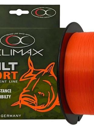 Волосінь climax cult carp sport помаранчева 0,28mm 6,8kg (1000m)