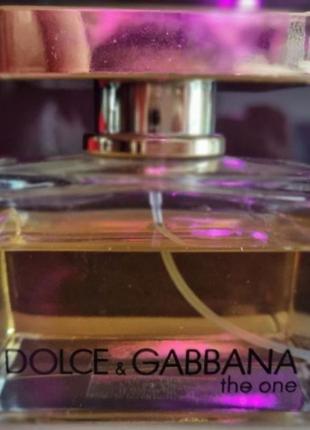 dolce Clutch & gabbana the one туалетная вода original