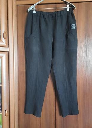 Брюки лен италия на резинке