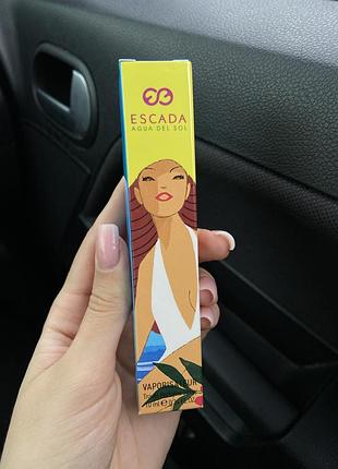 Мини-парфюм escada agua del sol