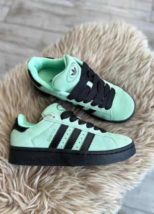 🔥adidas campus 00s mint / black кросівки жіночі🔥