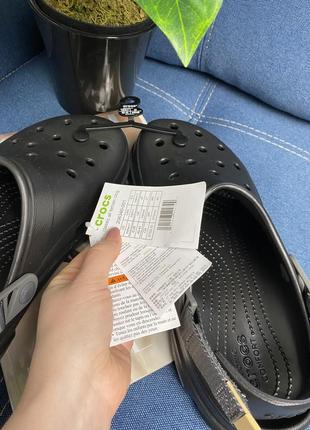 Crocs черные, оригинал