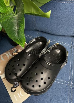 Crocs черные, оригинал