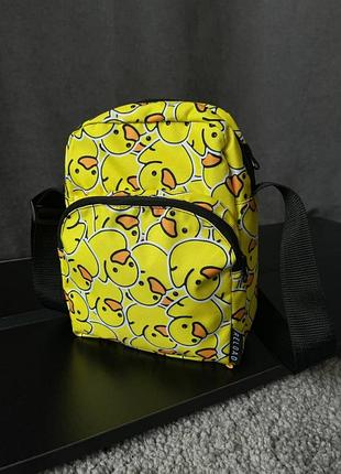 Сумка через плече (месенджер) ducks жовтий унісекс