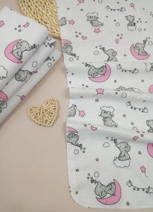 Пелюшка для новонародженого фланель / байка