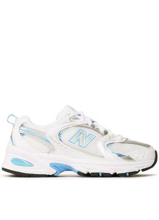 New balance 530 'white carolina blue' original  lxmr530drw  lxlxmr530drw1 фото