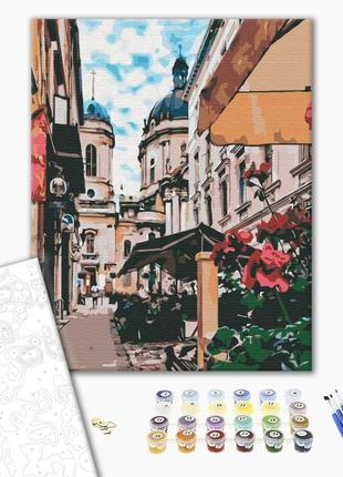 Картина за номерами "львівська вуличка", "bs29486"