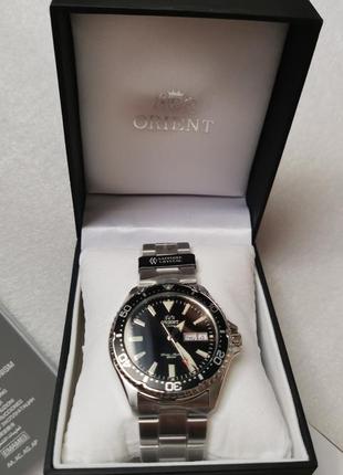 Новые механичные часы дайверы orient kamasu mako 3i (сапфир) оригинал
