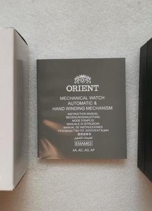 Новые механичные часы дайверы orient kamasu mako 3i (сапфир) оригинал
