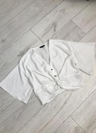Ніжна блуза на пуговках  topshop