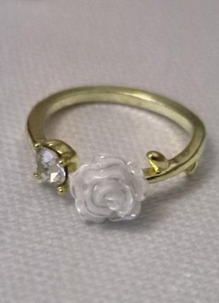 Винтажное кольцо с розой