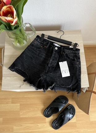 Шорти zara графіт