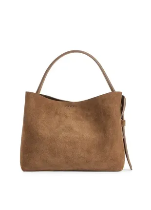 Замшева сумка arket4 фото