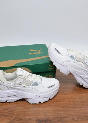 puma білі orkid кроссовки оригинал