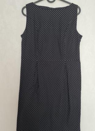 Select платье черная в горох белый размер м3 фото