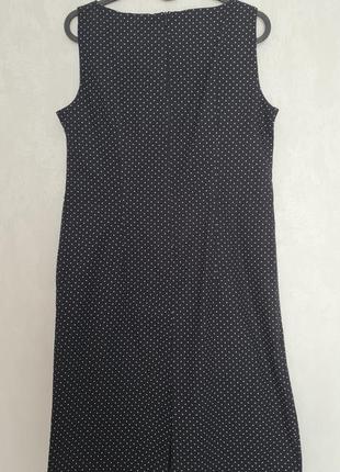 Select платье черная в горох белый размер м4 фото