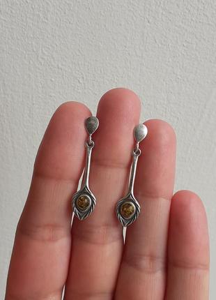 Серебряные серьги