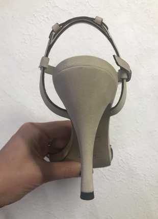 Кожаные босоножки armani, 38