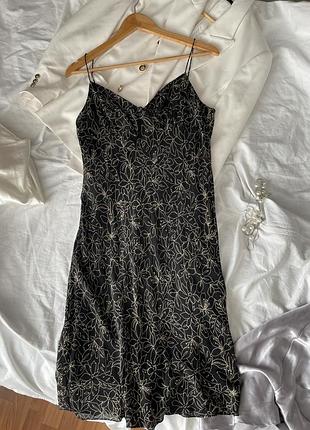 Сарафан из шелка