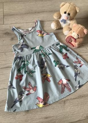 Летнее платье бренда h&m
