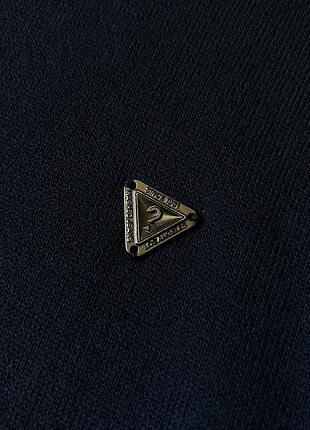 Мужской темный синий гольф guess оригинал размер l xl как новый