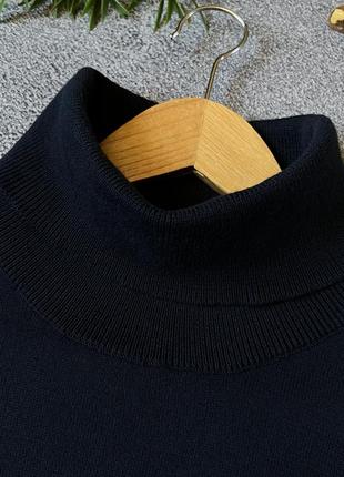 Мужской темный синий гольф guess оригинал размер l xl как новый