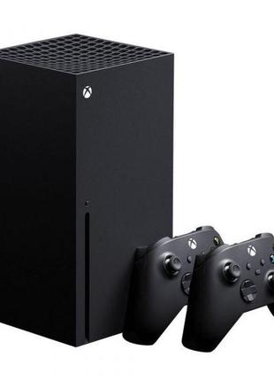 Приставка xbox series x + дод. джойстик