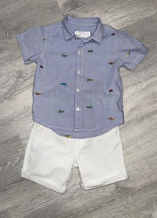 Шорти та сорочка next, 12-18 міс