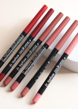 Карандаш для губ topface "stylo lipliner" pt618